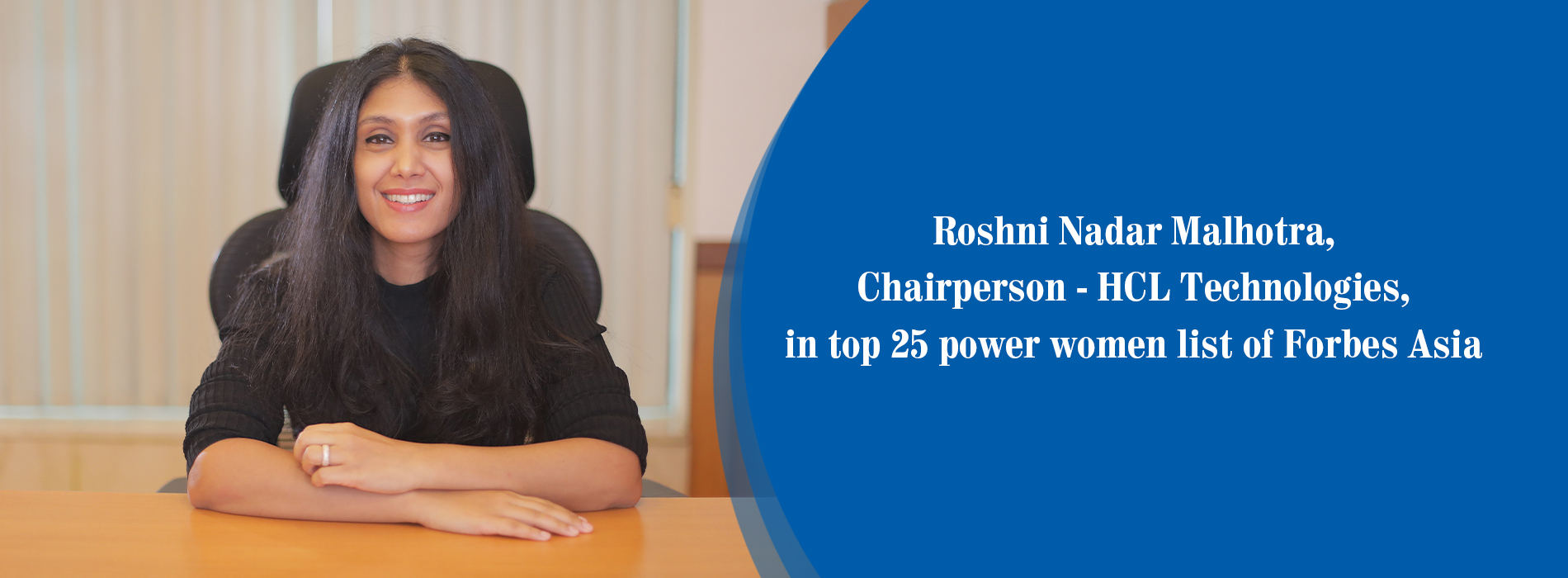 Roshni Nadar Malhotra- Chairperson