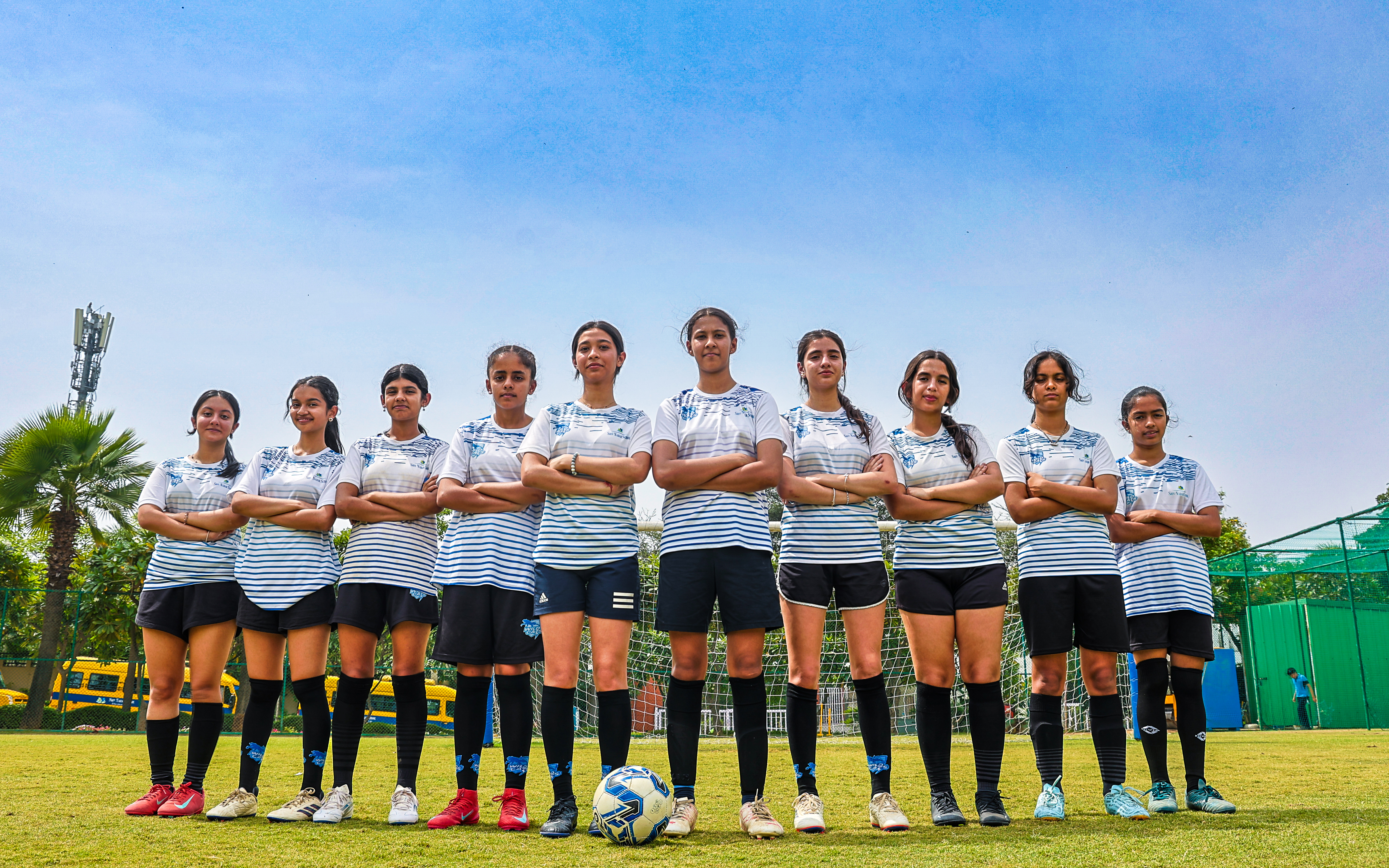 Girls football team